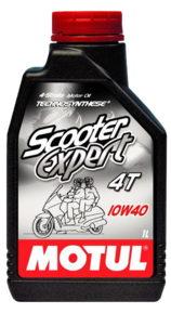 Моторное масло для скутеров 4Т Scooter Expert 10W40, 1л