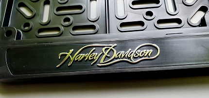 Рамка для номера HARLEY-DAVIDSON, 190мм*145мм (новый формат)