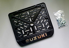Рамка для номера MOTO SUZUKI, 190мм*145мм (новый формат)