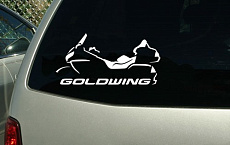 Наклейка на авто "Sometimes I Ride" Goldwing 1800