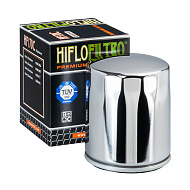 Масляный фильтр HiFLO, HD EVO и XL883/1200, хромированый корпус