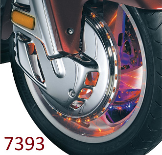 Подсветка колес мотоцикла 1 цвет