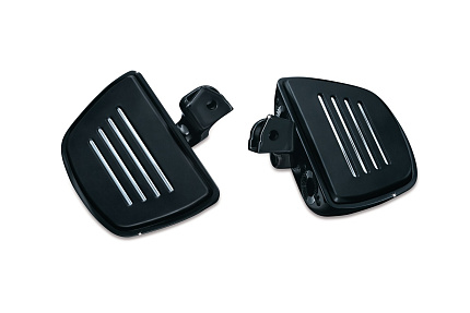 Водительские площадки Gloss Black Premium Mini с адаптерам для GL1800 (пара)