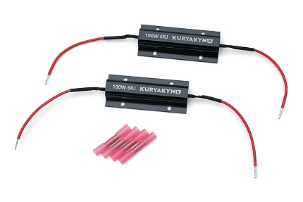 Универсальный комплект Load Equalizer для подключения LED поворотников и/или огней (100 Watt - 6 Ohm)