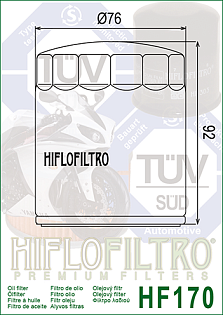 Масляный фильтр HiFLO, HD EVO и XL883/1200