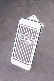 Декоративная решетка радиатора Eagle на Honda Shadow VT1100, 87-03гг