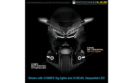 Дополнительные диодные габариты/поворотники PATHFINDER LED для GL18-18