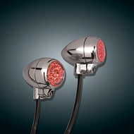 Светодиодные поворотники Starurst LED, янтарный свет(пара)