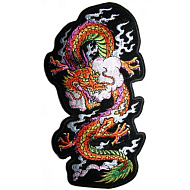 Нашивка "Китайский дракон", с термоклеем