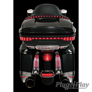 Сигнальная светодиодная подсветка Tour Blade® на задний кофр для H-D Touring