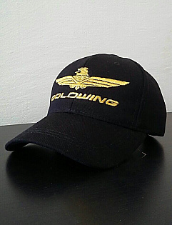 Кепка с логотипом Goldwing, золотая вышивка