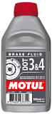 Тормозная жидкость DOT 3&4 Brake Fluid 0.5л